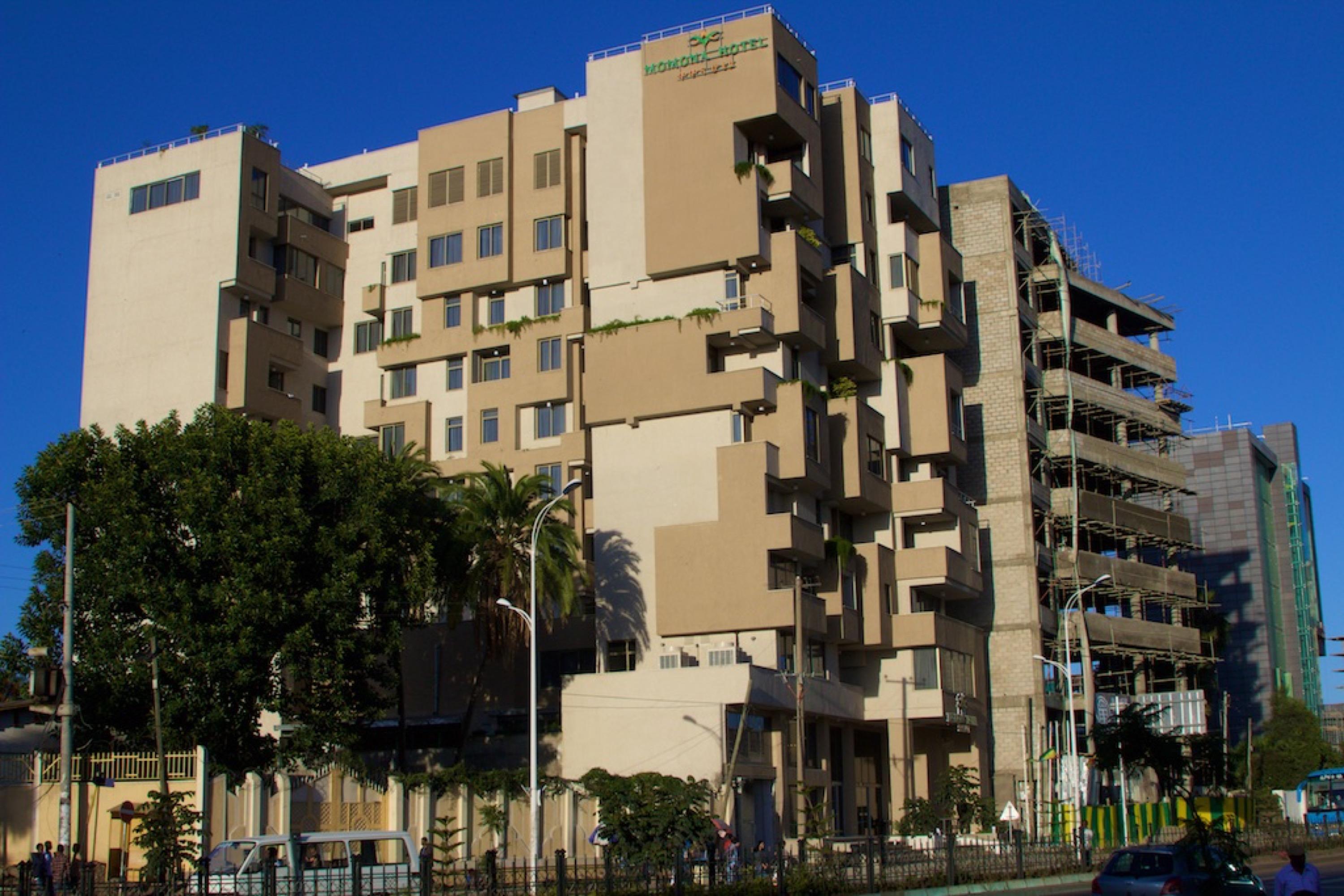 Momona Hotel Adís Abeba Exterior foto