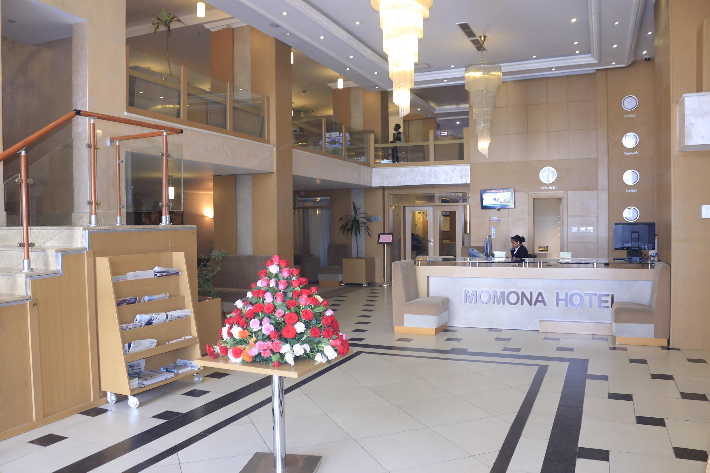 Momona Hotel Adís Abeba Exterior foto