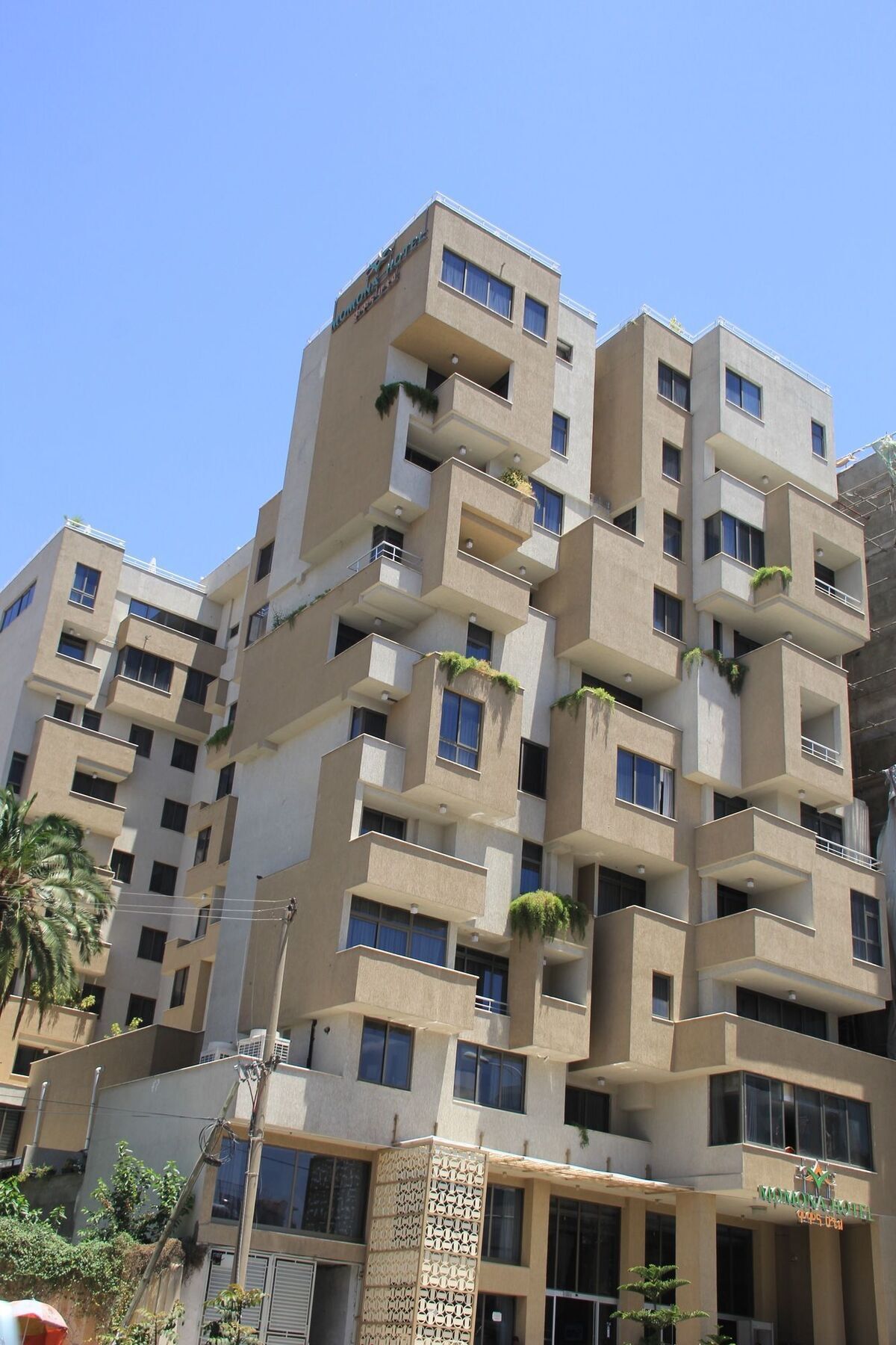 Momona Hotel Adís Abeba Exterior foto
